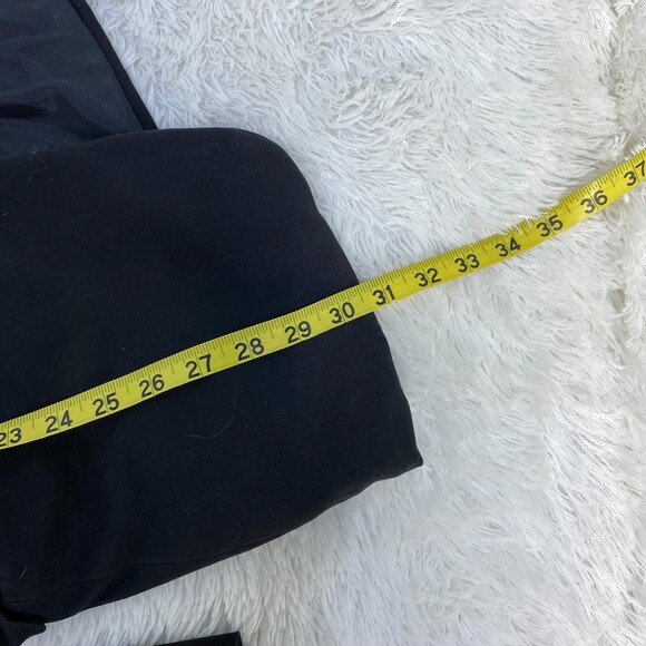 Norma Kamali Boyfriend Blazer Jacket Black Work Office Womens Large FLAWED - Picture 10 of 10